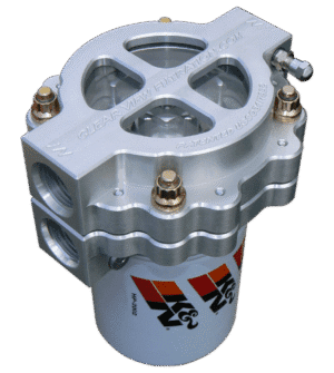 4in Screw-On Filter P# 400-115 Clear Anodized Image only (png)