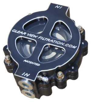 Clear View Filtration inspection filter housing
