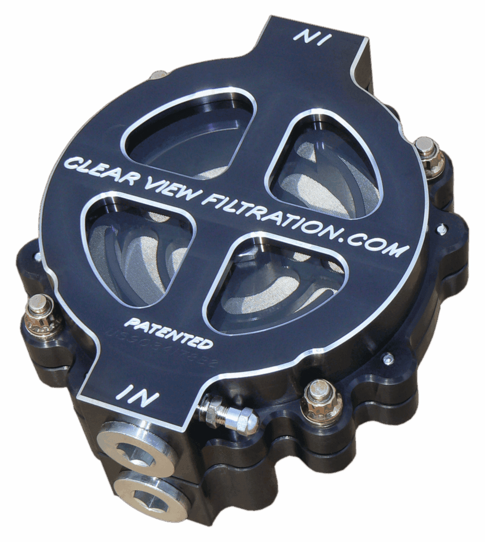 Clear View Filtration inspection filter housing